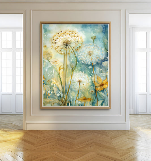 Dandalion Dream, Canvas Art print