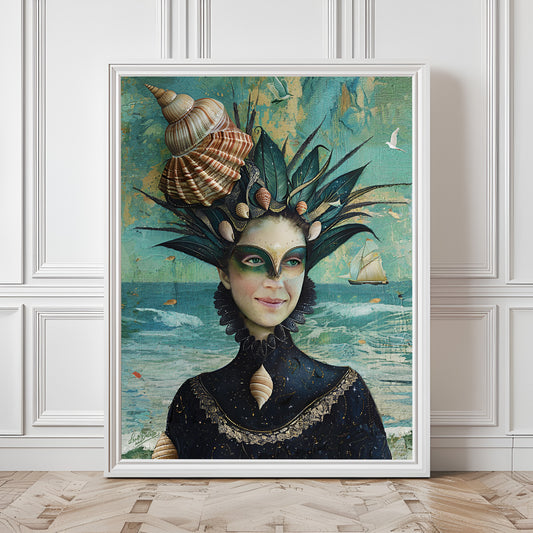 Custom Art "Olga", Giclée Fine Art PAPER Print